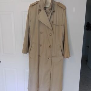 Classic Tan Trench Coat